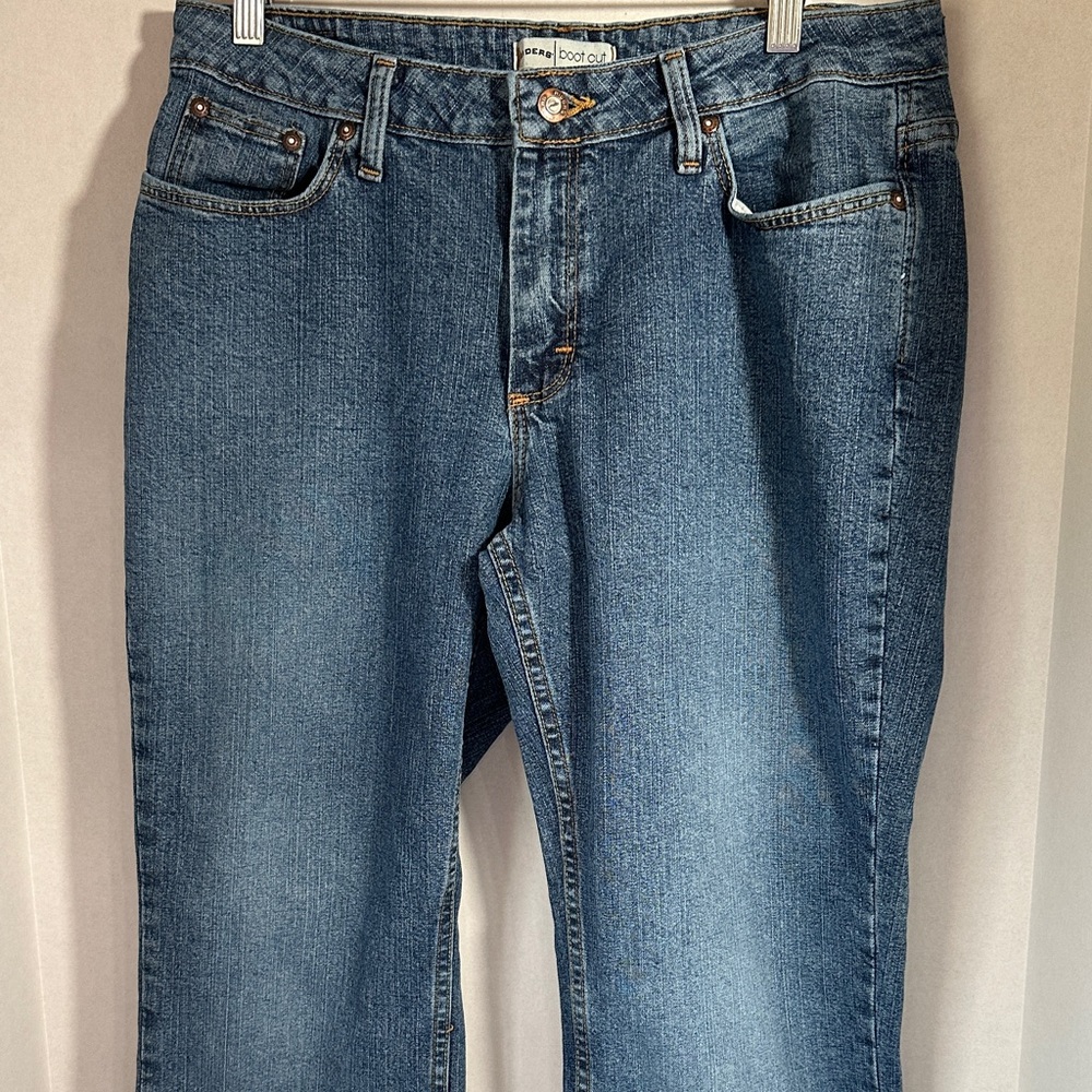 Riders bootcut blue jeans size 12p petite